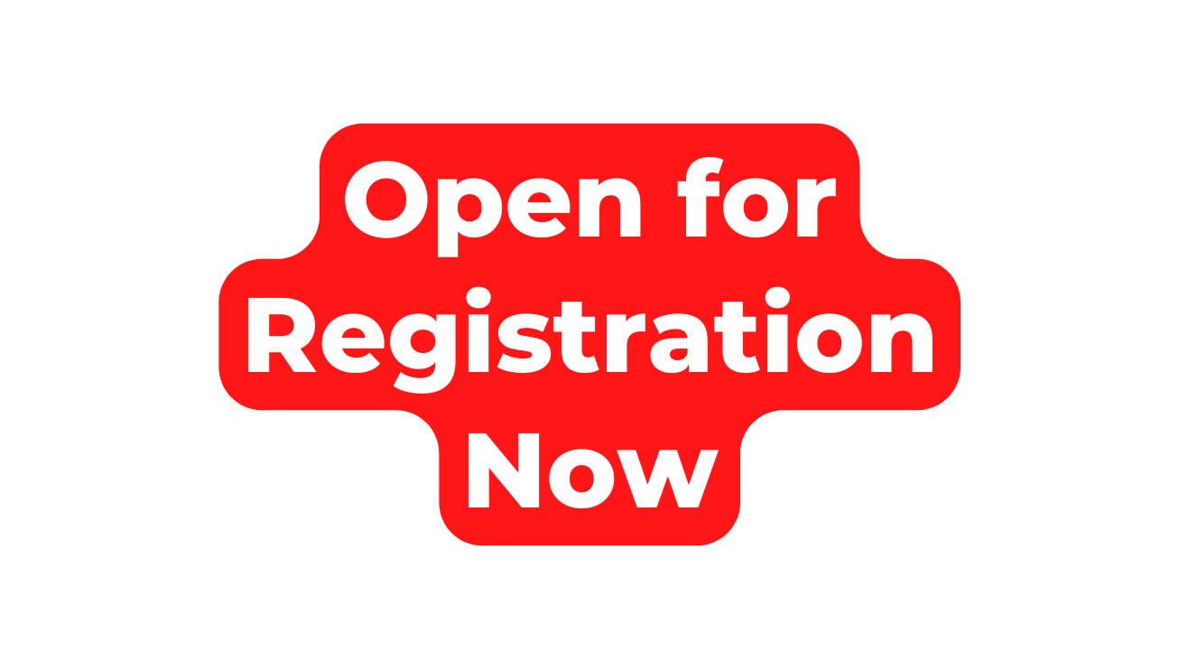 Open for Registration Now